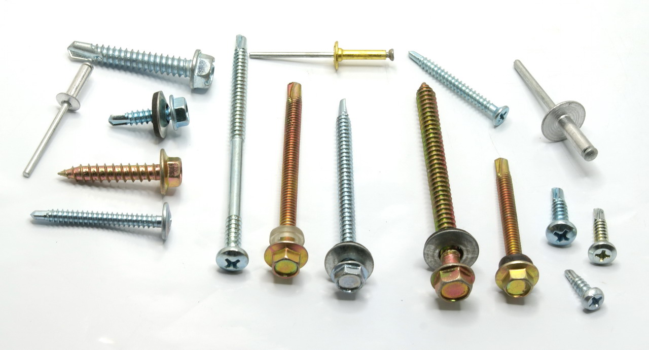 Rivets、Selftapping screws、selfdrilling screwSample library