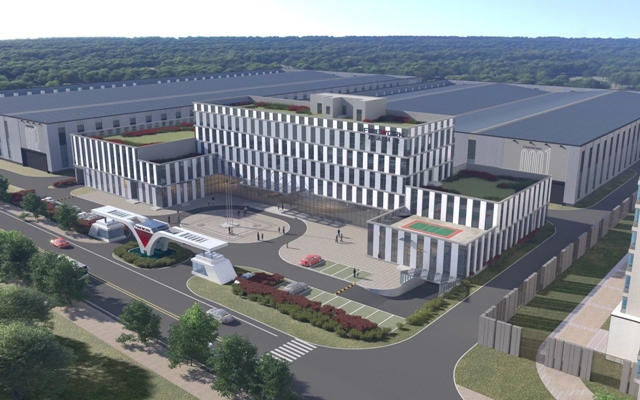 飞沃科技风电及非风电高强度紧固件建设项目完成主体结构封顶3.jpg